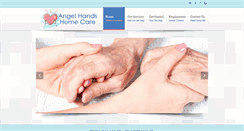 Desktop Screenshot of angelhandshc.com