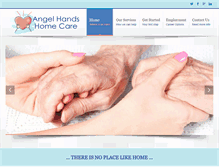 Tablet Screenshot of angelhandshc.com